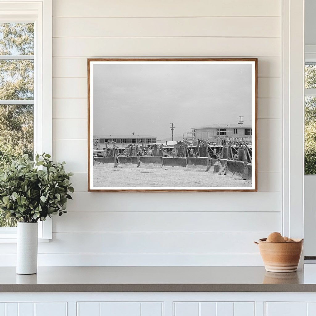 Bulldozers at Defense Housing Project Kearney Mesa 1941