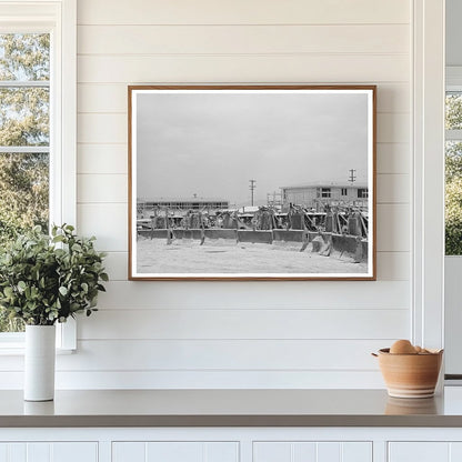 Bulldozers at Defense Housing Project Kearney Mesa 1941