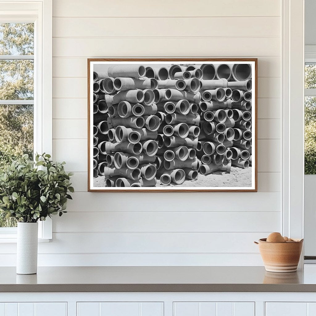 Sewer Tile Kearney-Mesa Defense Housing San Diego 1941