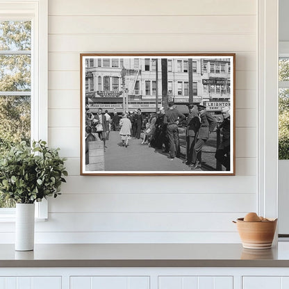 Sailors in Midtown San Diego May 1941