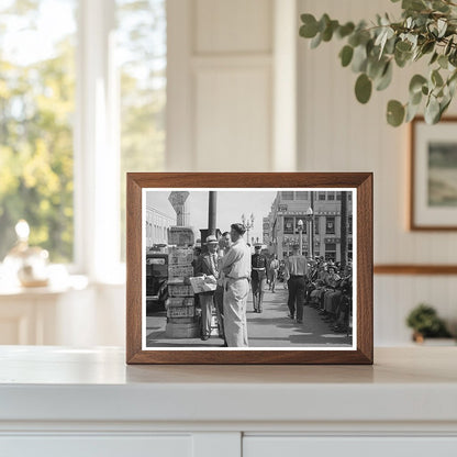 Midtown San Diego Street Scene May 1941