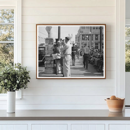 Midtown San Diego Street Scene May 1941