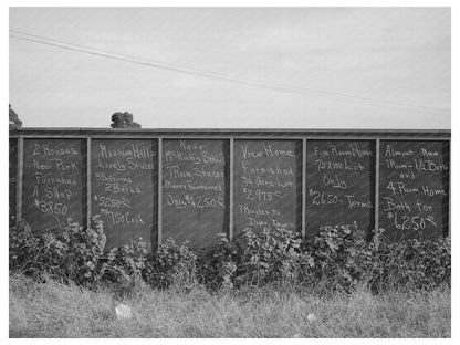 San Diego Real Estate Office Sign May 1941