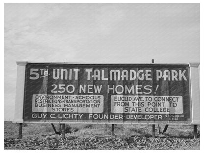 San Diego Real Estate Development May 1941