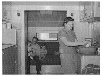 Family Life at Farm Security Administration Camp 1941