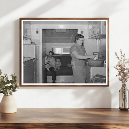 Family Life at Farm Security Administration Camp 1941