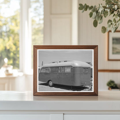 1941 Vintage Trailer at Farm Security Camp San Diego