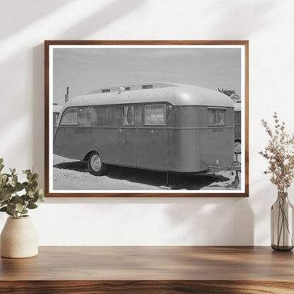 1941 Vintage Trailer at Farm Security Camp San Diego