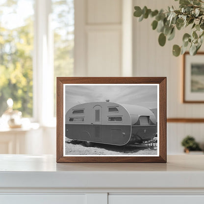 Trailers at Farm Security Administration Camp San Diego 1941