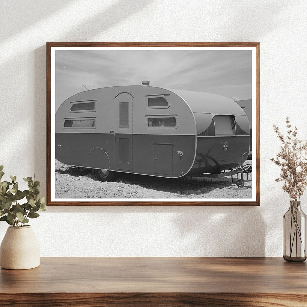 Trailers at Farm Security Administration Camp San Diego 1941