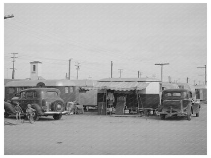 San Diego Trailer Court Living Conditions June 1941