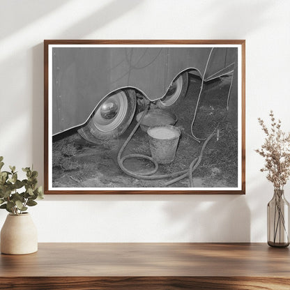 San Diego Trailer Court Scene June 1941 Health Violation