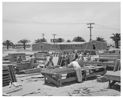 1941 Vintage Dormitories at San Diego Defense Housing Project