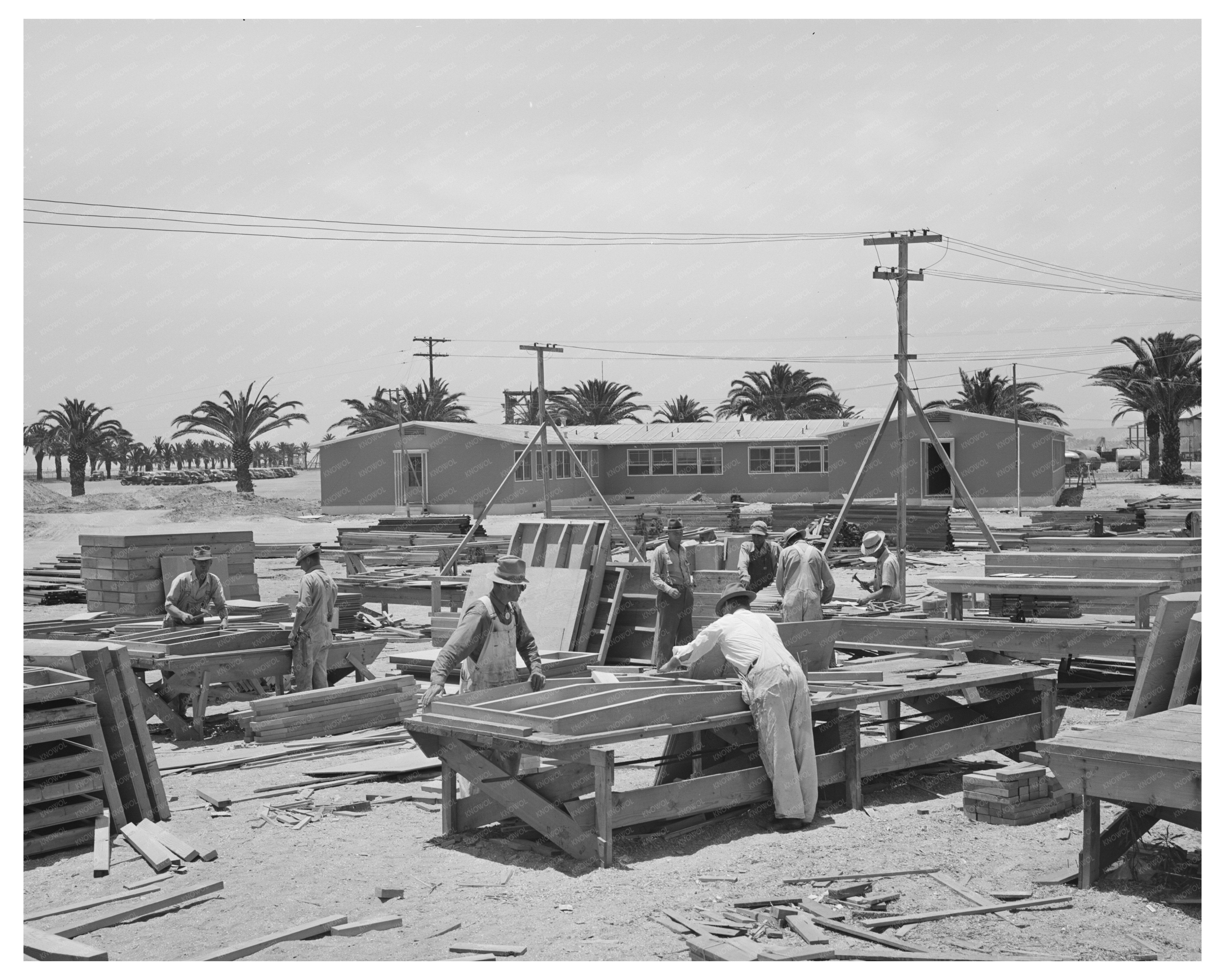 1941 Vintage Dormitories at San Diego Defense Housing Project