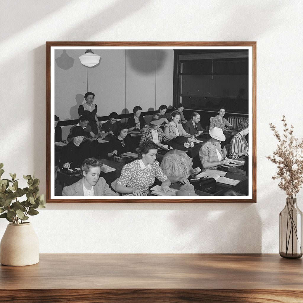 San Diego Vocational School Classroom Image 1941