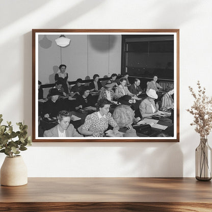 San Diego Vocational School Classroom Image 1941