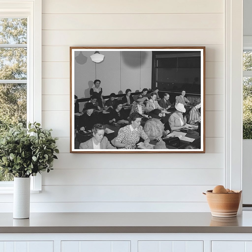 San Diego Vocational School Classroom Image 1941