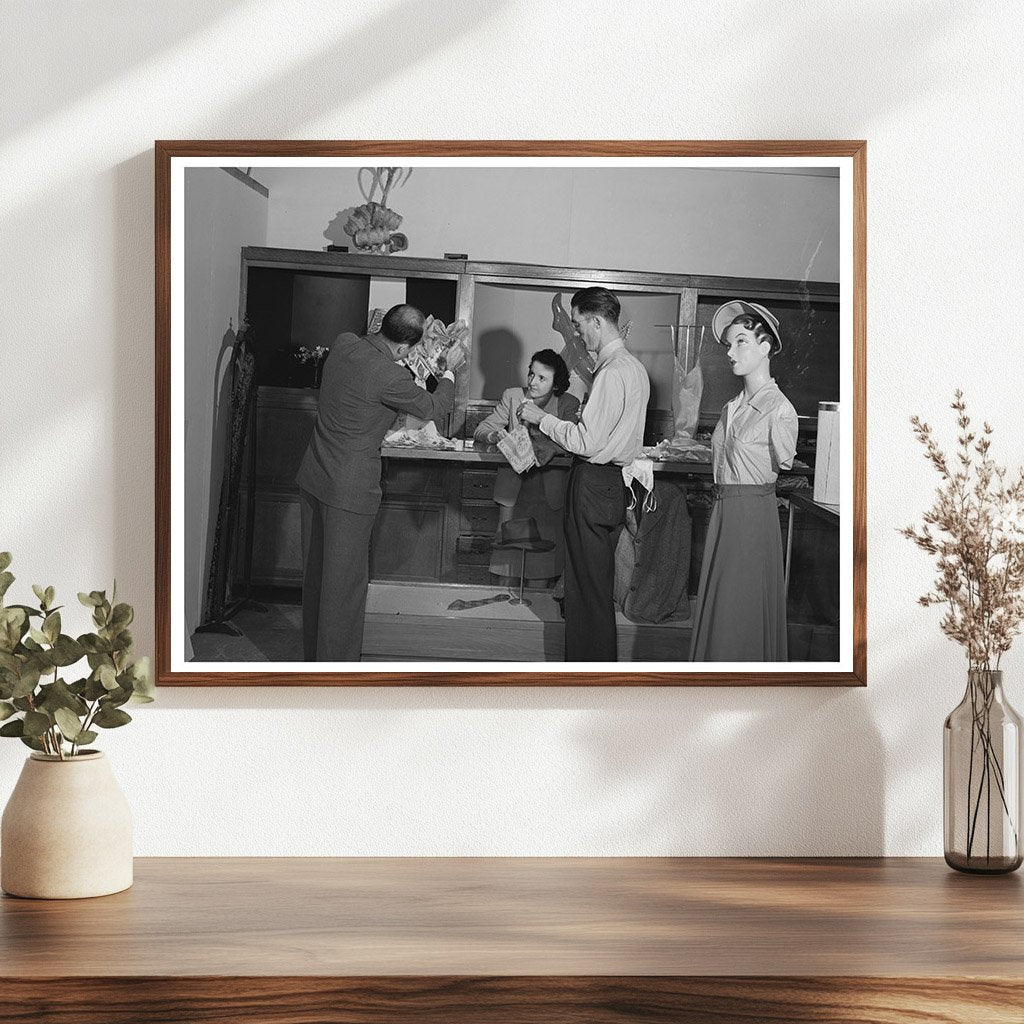 1941 Vintage Retail Display in San Diego Vocational School