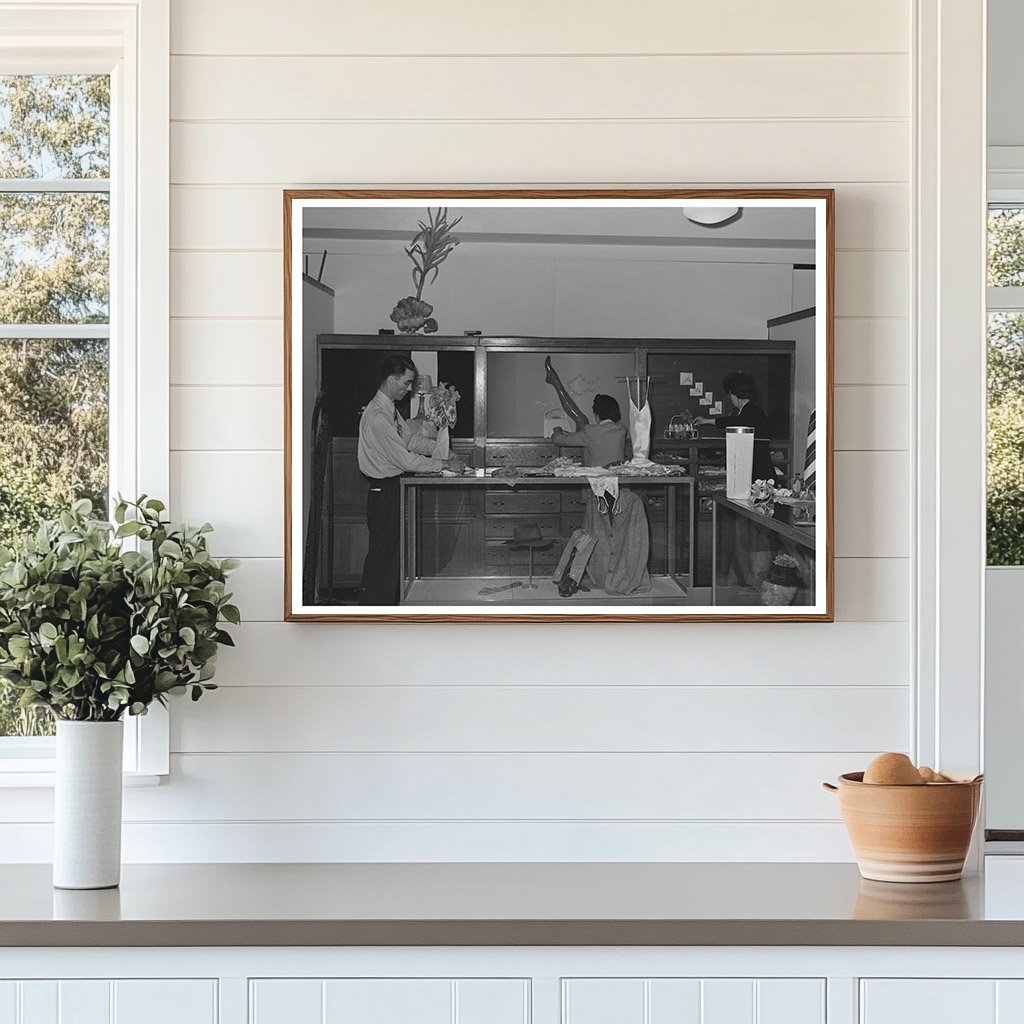 Retail Training Display San Diego Vocational School June 1941