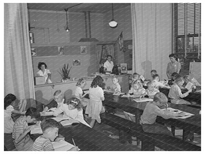 Students in Cafeteria Classes at Balboa School 1941