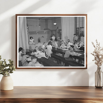 Students in Cafeteria Classes at Balboa School 1941