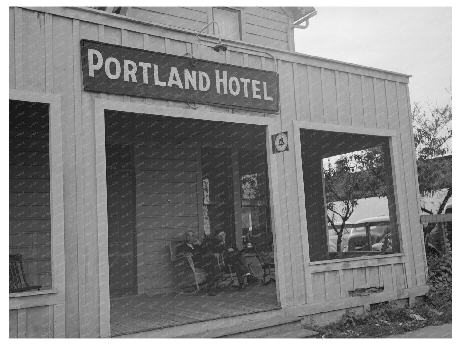 Portland Hotel San Diego Exterior View June 1941