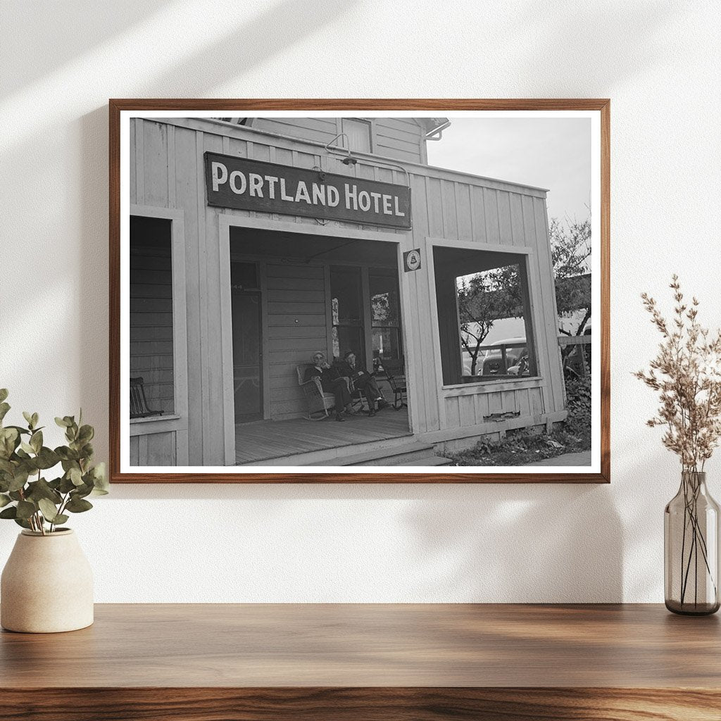 Portland Hotel San Diego Exterior View June 1941