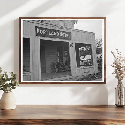 Portland Hotel San Diego Exterior View June 1941