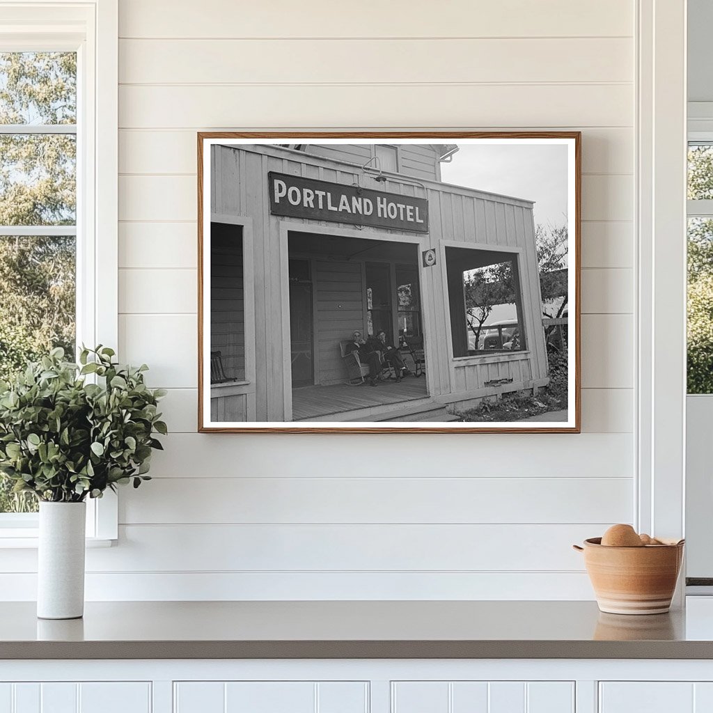 Portland Hotel San Diego Exterior View June 1941