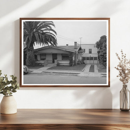 Houses on Jackdaw Street San Diego June 1941