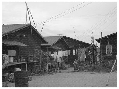 Mexican Families Backyards San Diego May 1941