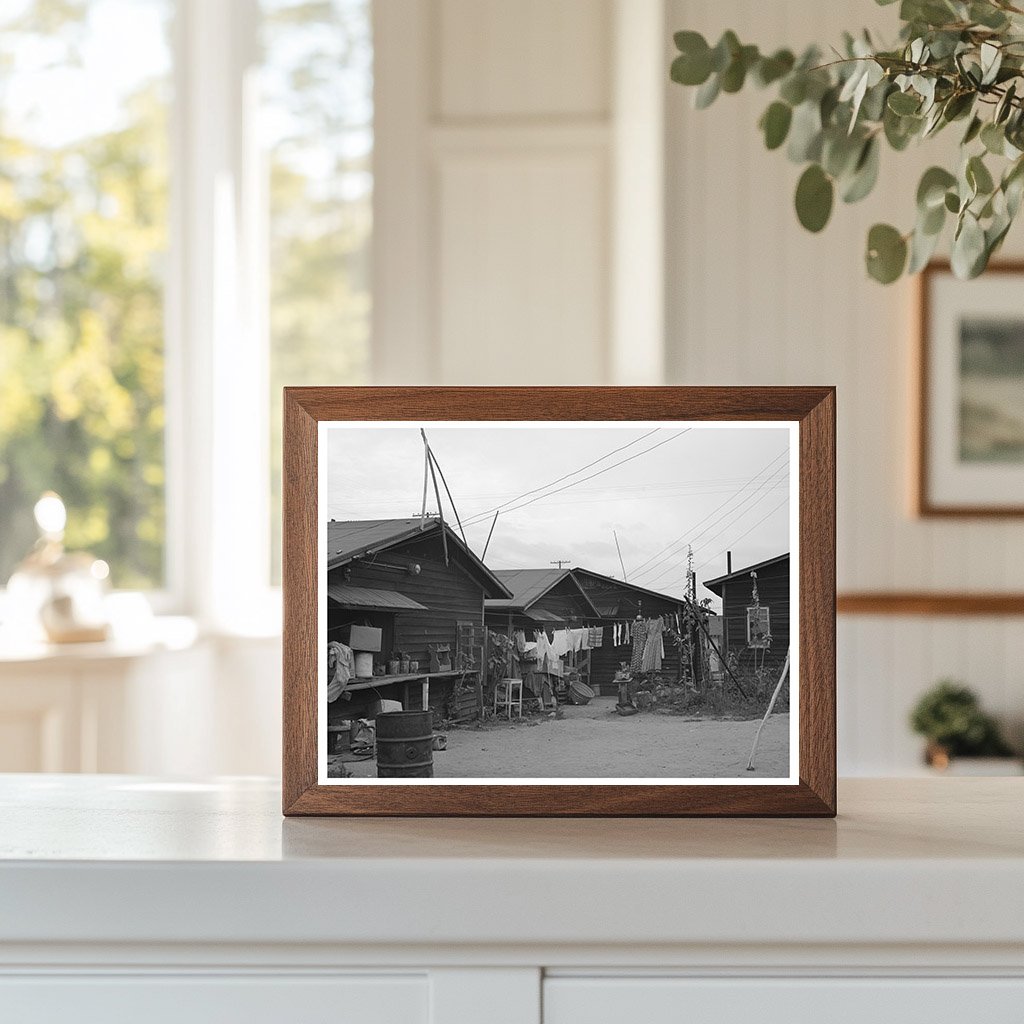 Mexican Families Backyards San Diego May 1941