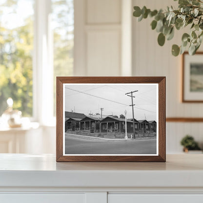 1941 San Diego Homes for Mexican Families Residential Scene