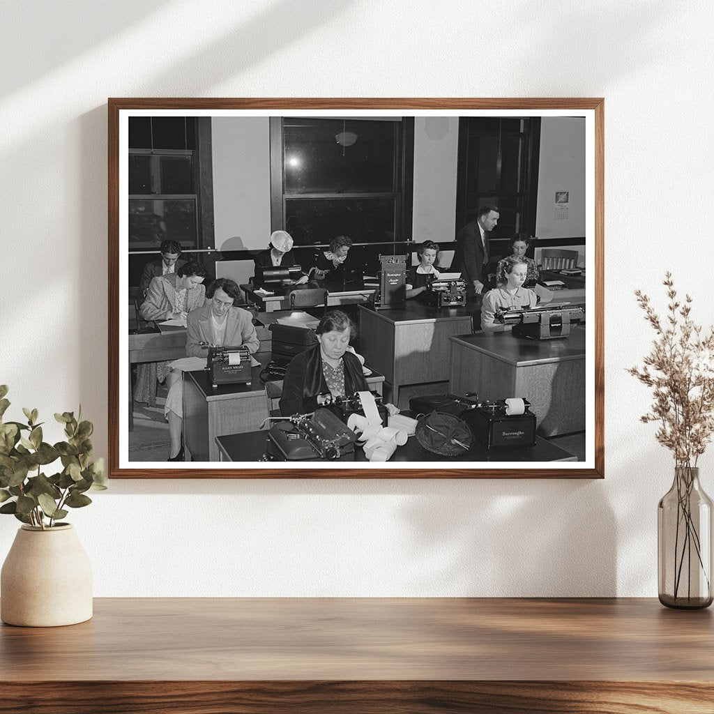 San Diego Vocational School Office Training June 1941