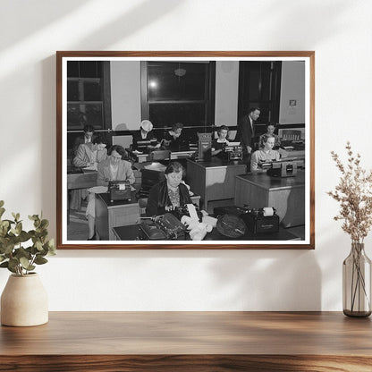 San Diego Vocational School Office Training June 1941