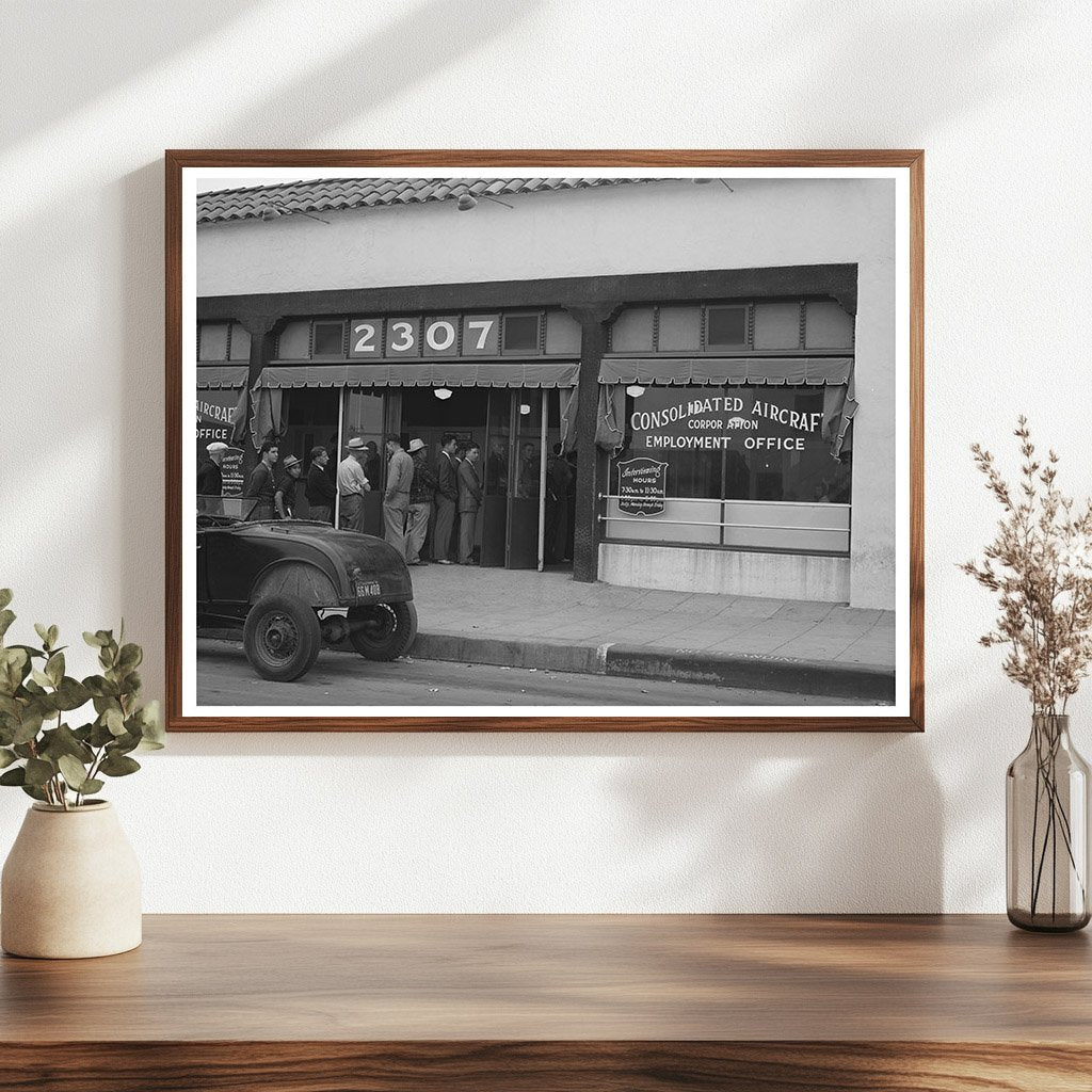 Consolidated Aircraft Employment Office San Diego 1944