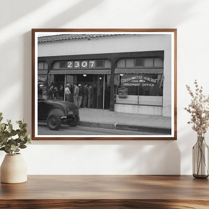 Consolidated Aircraft Employment Office San Diego 1944