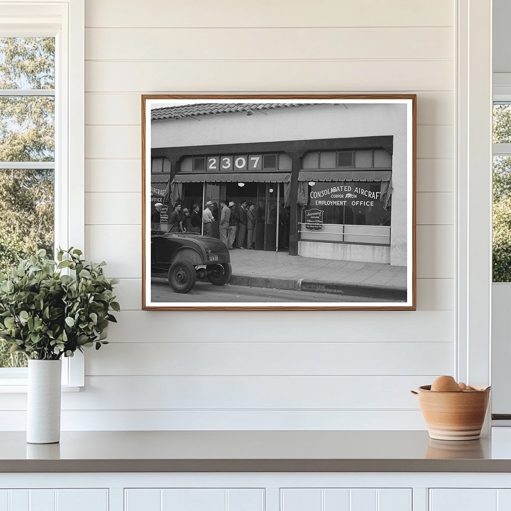 Consolidated Aircraft Employment Office San Diego 1944