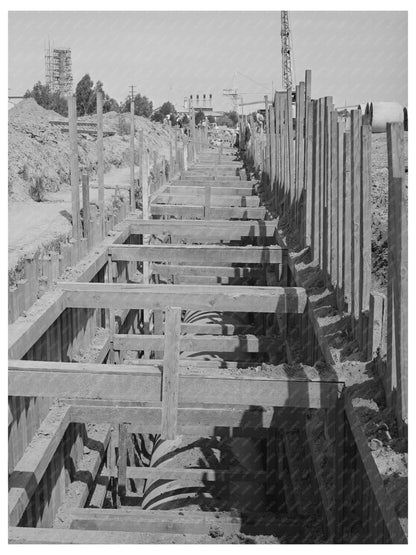 San Diego Sewage Plant Construction June 1941