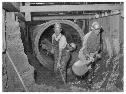 San Diego Sewage Line Construction June 1941