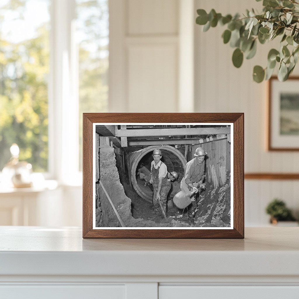 San Diego Sewage Line Construction June 1941