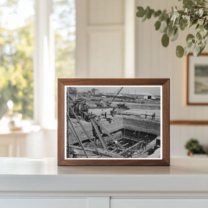 San Diego Sewage Plant Excavation May 1941