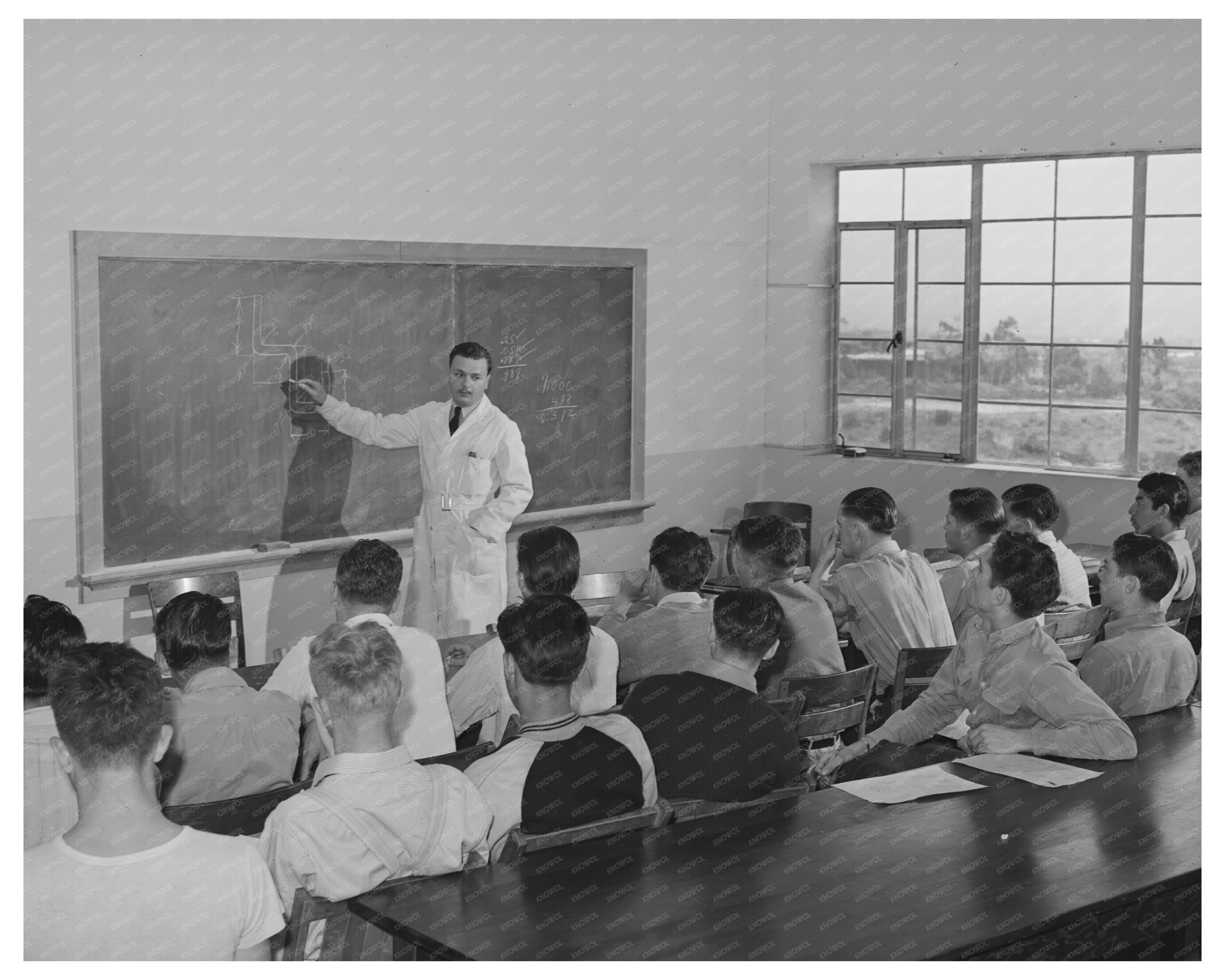 Vocational School for Aircraft Workers San Diego 1941