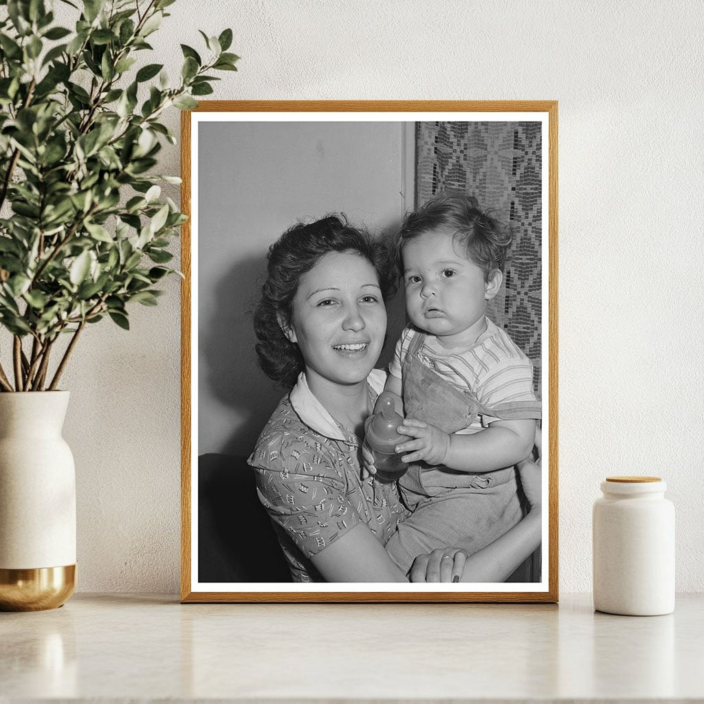 Mother and Child in San Diego California June 1941