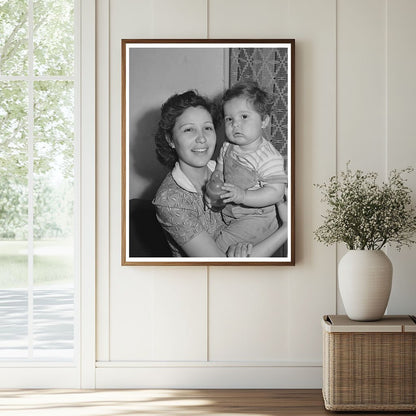 Mother and Child in San Diego California June 1941