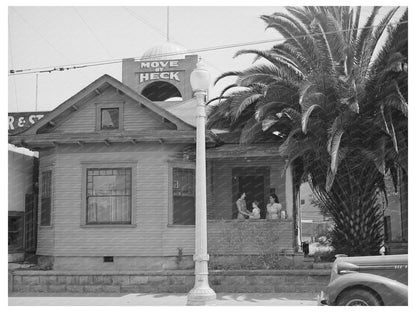 1941 Vintage House Rented by Mexican Family in San Diego