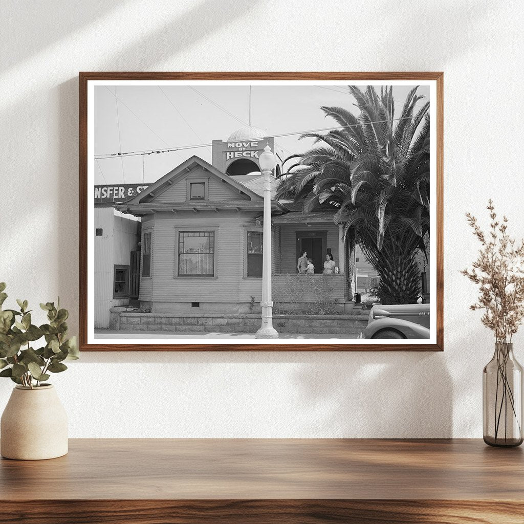 1941 Vintage House in San Diego California by Mexican Family