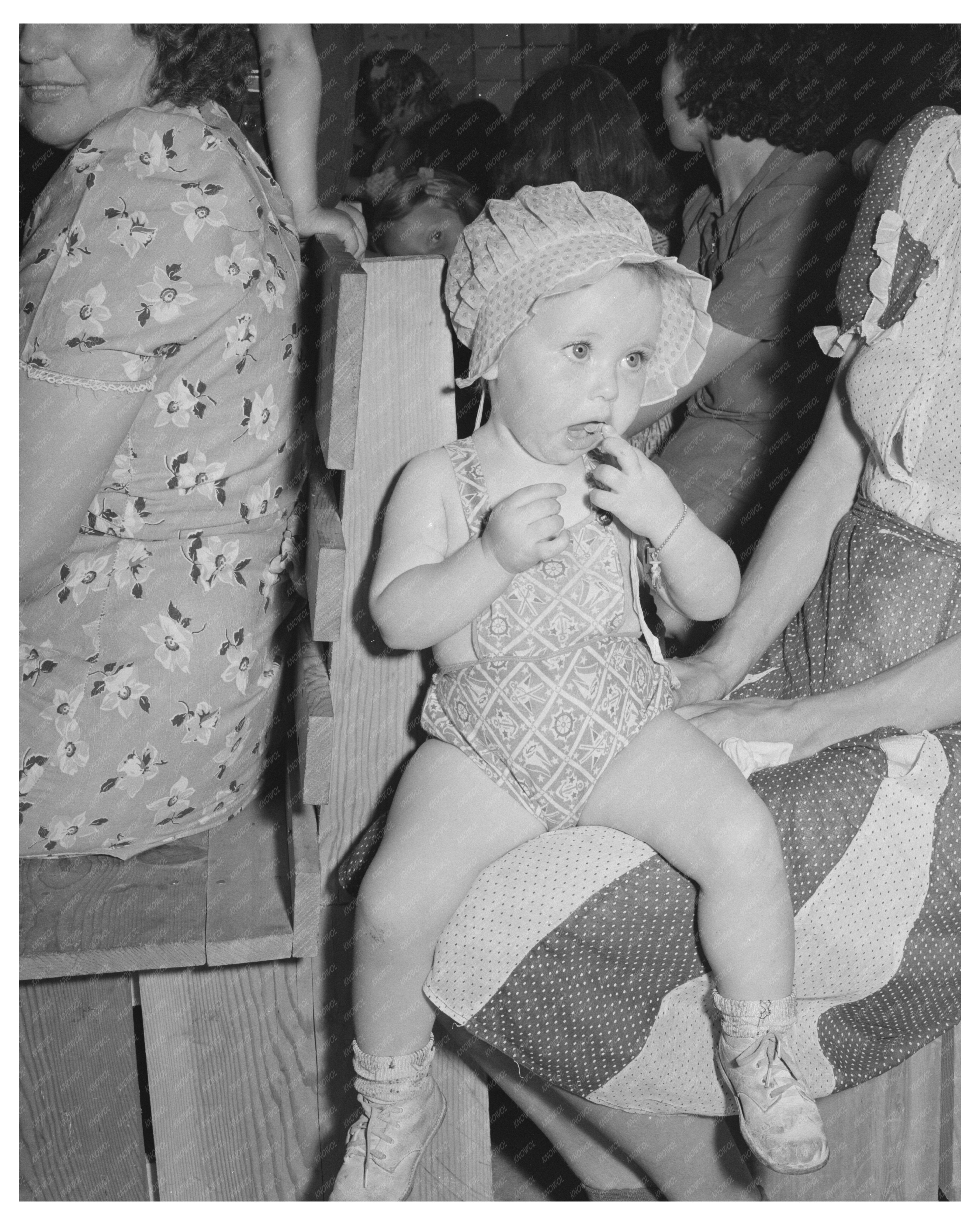 Child of Farm Laborers in Caldwell Idaho June 1941