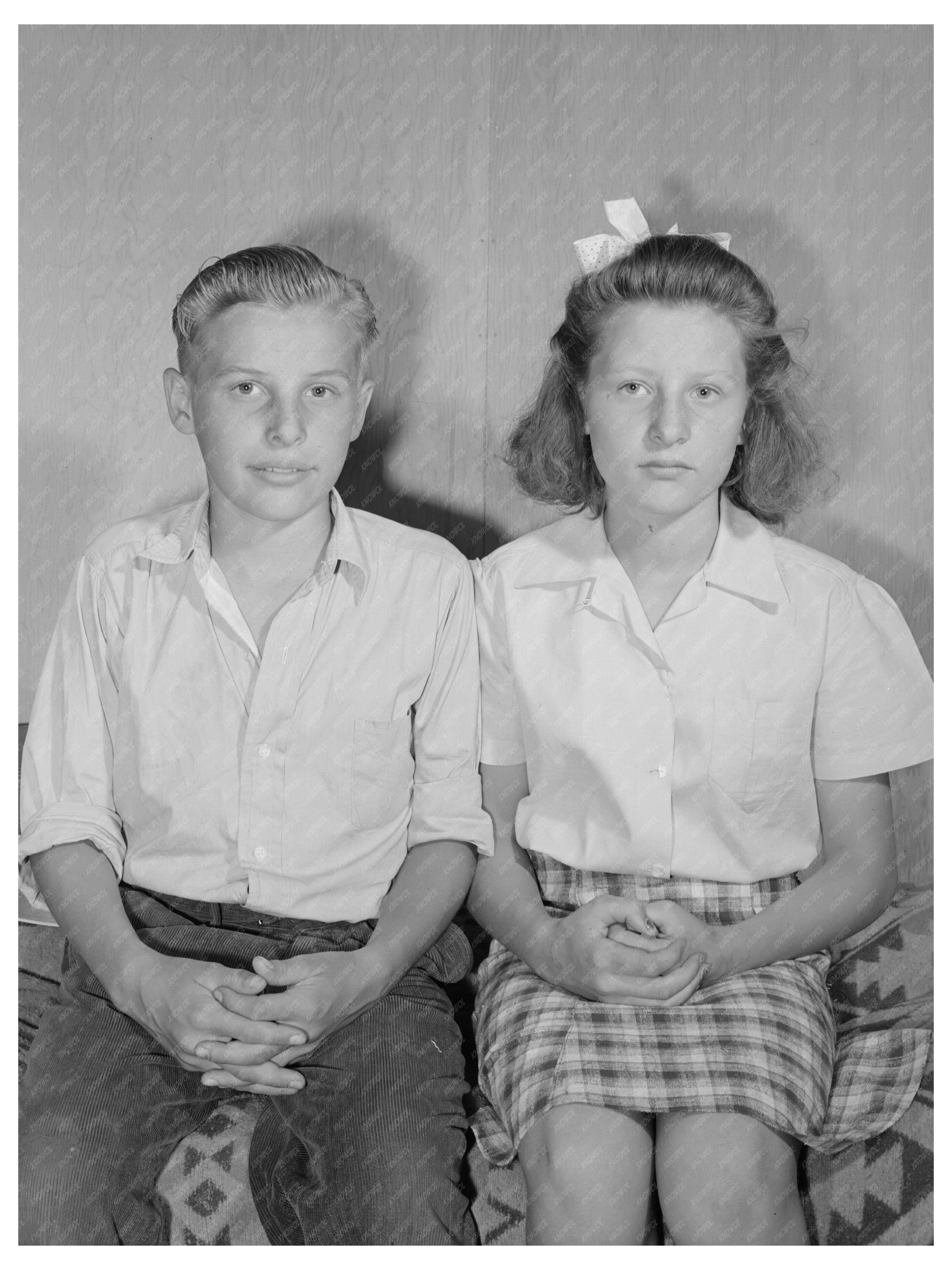 Farm Worker Children at Caldwell Idaho FSA Camp 1941