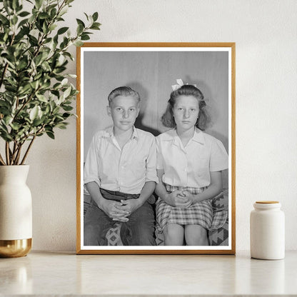 Farm Worker Children at Caldwell Idaho FSA Camp 1941